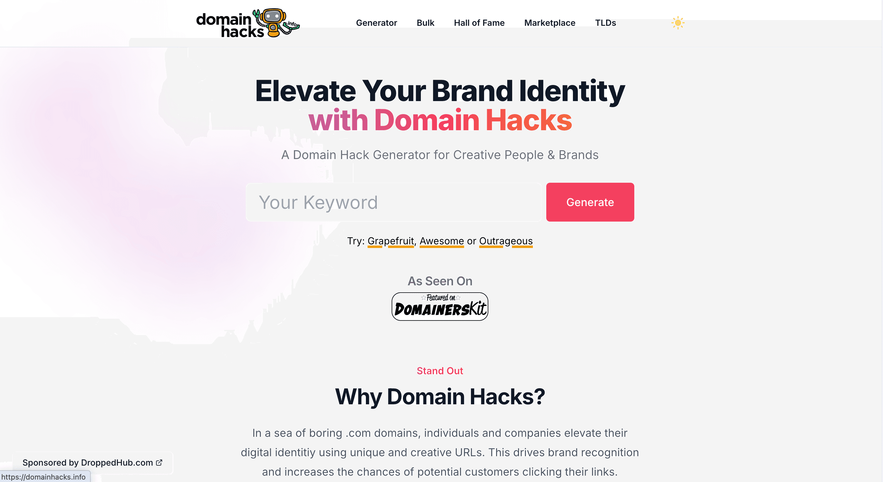 DomainHacks.info